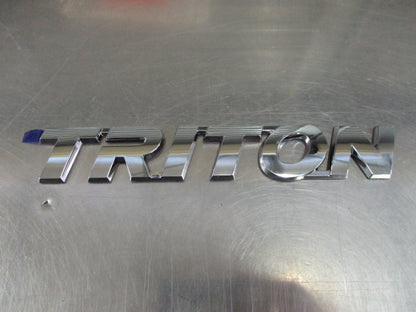 Mitsubishi Triton Genuine TRITON Badge New Part