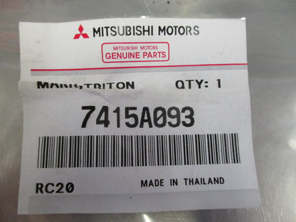 Mitsubishi Triton Genuine TRITON Badge New Part