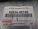 Toyota Camry Genuine Front Bumper Side Retainer New Part