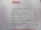 Holden EM Malibu Genuine Service/Warranty Booklet New Part