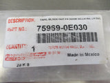 Toyota Kluger Genuine Black Out Tape Left Rear New Part