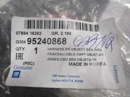 Holden Captiva Genuine Rear Right Alarm Wiring Harness New Part