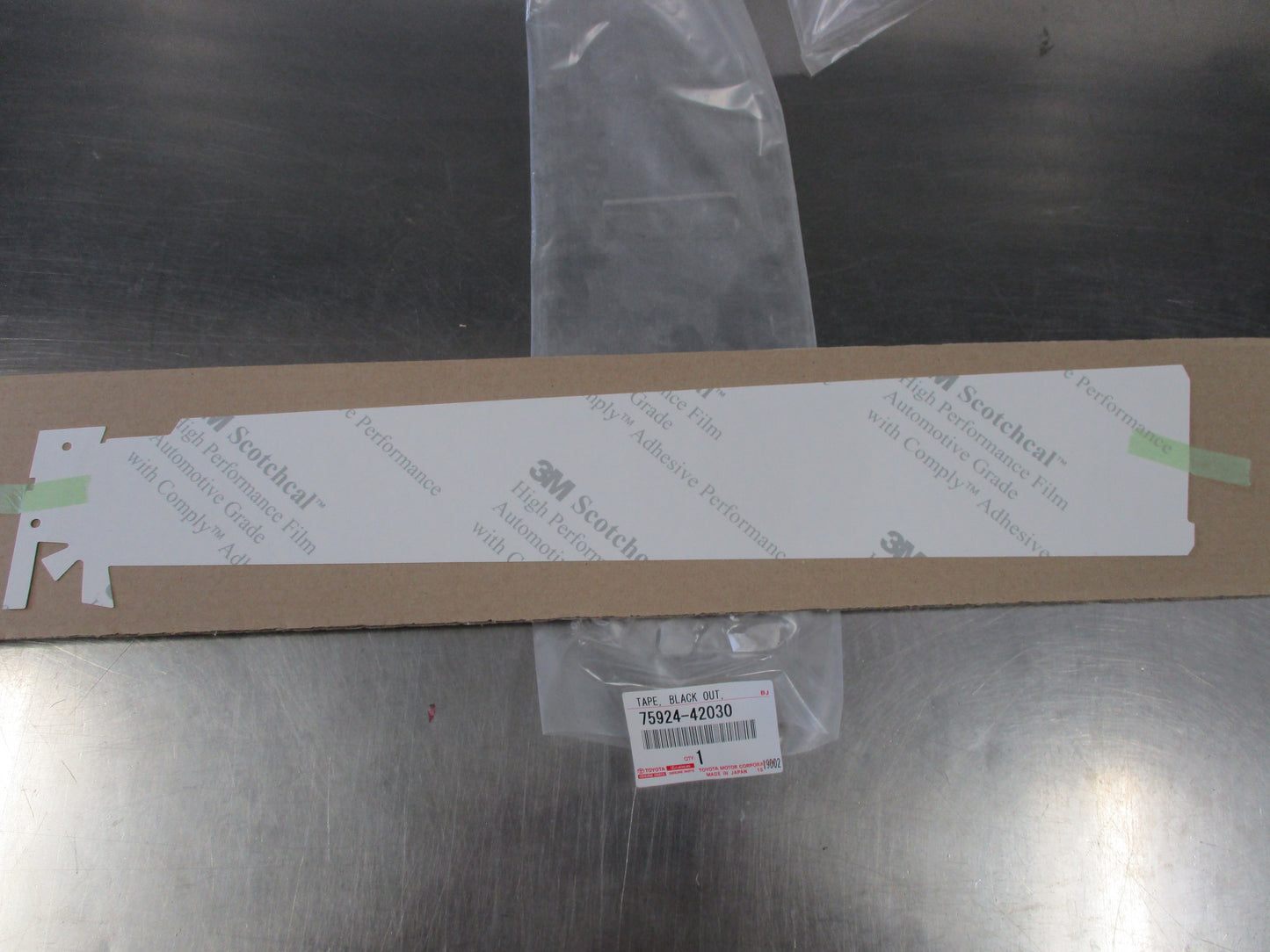 Toyota Rav4 Genuine Black Out Tape No2 LH New Part
