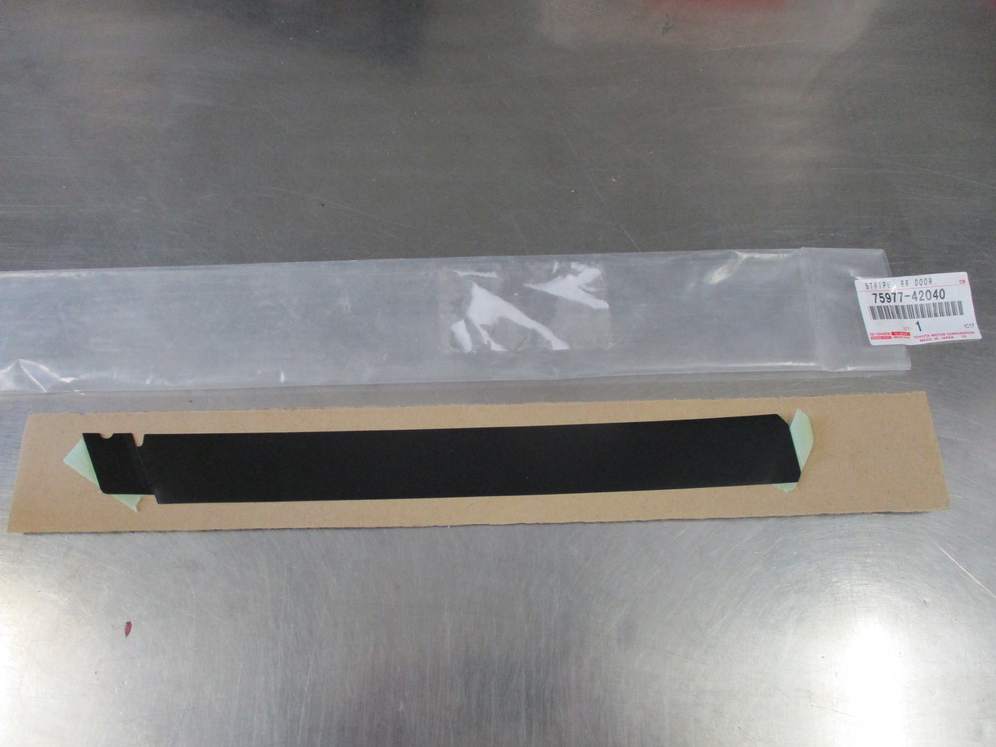 Toyota Rav4 Genuine Door Strip Rear Door Outside Lower Right New Part