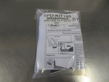 Toyota Prado 120 Series Genuine Spare Wheel Hard Cover New Part