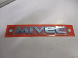 Mitsubishi Lancer/ASX/Mirage Genuine MIVEC Emblem New Part