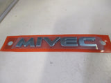 Mitsubishi Lancer/ASX/Mirage Genuine MIVEC Emblem New Part