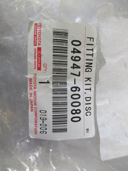 Toyota Genuine Fitting Kit Front Disc Brake New