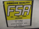 FSA Air Filter Suits Ford Econovan/Mazda E-Series New Part