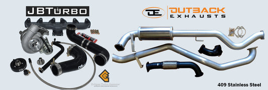 JBTurbo 1hz Turbocharger Kit & Exhaust package (Toyota Landcruiser 4.2L)