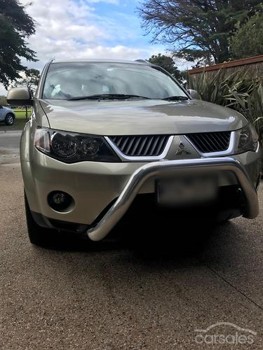 Mitsubishi ZG Outlander Genuine Alloy Nudge Bar Kit New Part.