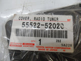 Toyota Echo/Rav4/Yaris/Scion Genuine radio cover tuner opening New Part