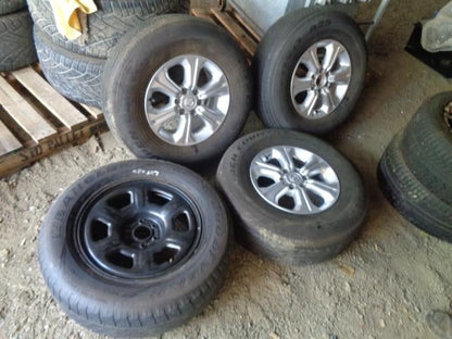 Nissan D23 Navara Genuine Wheels and Spare VGC Used Part